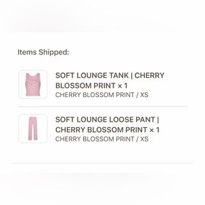 SKIMS Cherry Blossom Print Pajamas